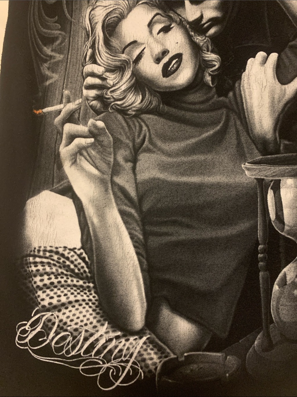 DG Angels Black Graphic Tank Marilyn Monroe S - Picture 3 of 7